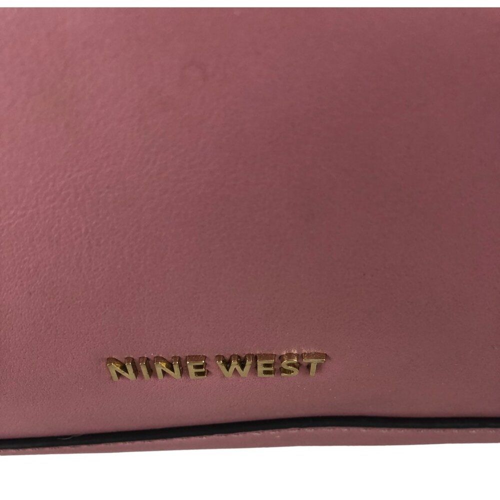 Nine West Womens Dusty Orchid Crossbody Purse Bag Purple - Picture 5 of 15